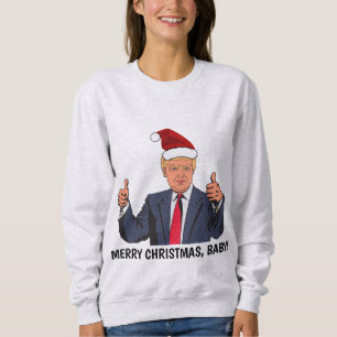 MERRY CHRISTMAS, BEBÊ! DONALD TRUMP T-shirts Engra