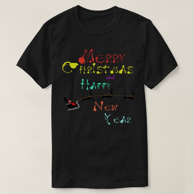MERRY CHRISTMAS Classic T-Shirt (Frente do Design)