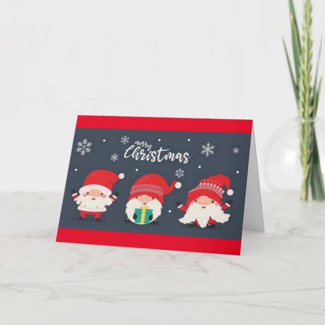 MERRY CHRISTMAS PARA O CARTÃO "MEU AMIGO E FAMÍLIA (Frente)