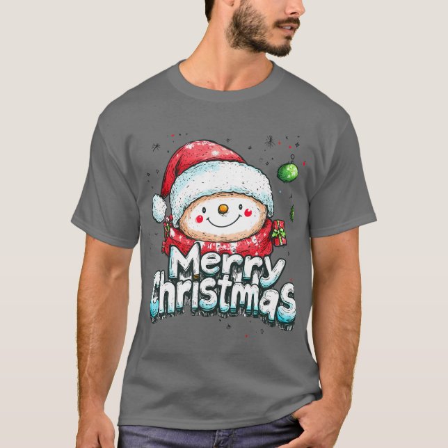 Merry Christmas T-Shirt (Frente)