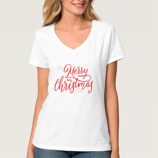 Merry Christmas T-Shirt (Frente)