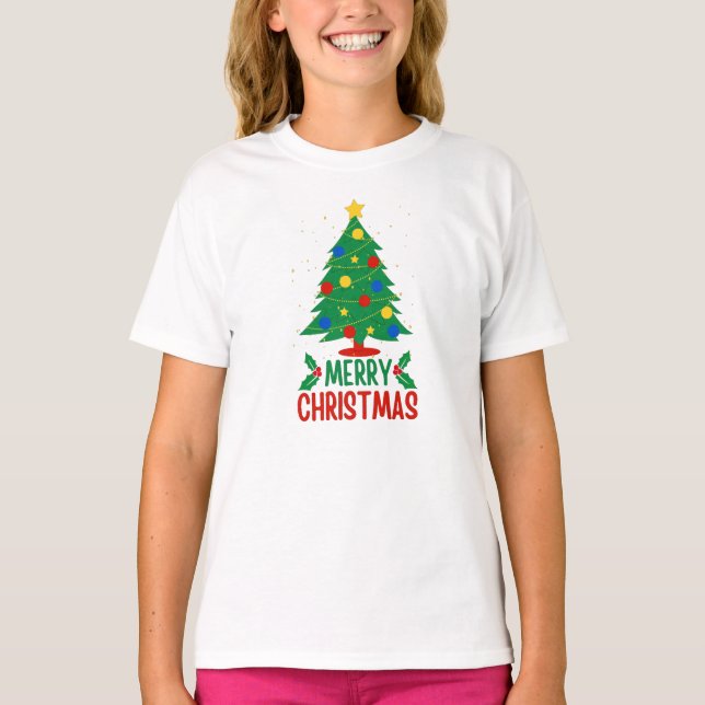 Merry Christmas T-Shirt (Frente)