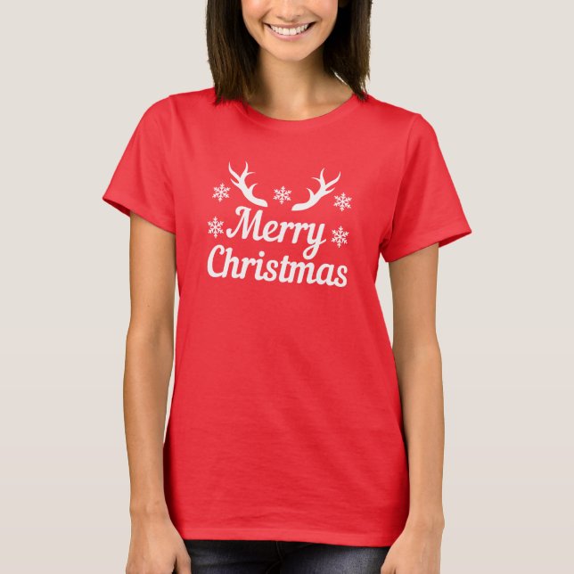 Merry Christmas T-Shirt (Frente)
