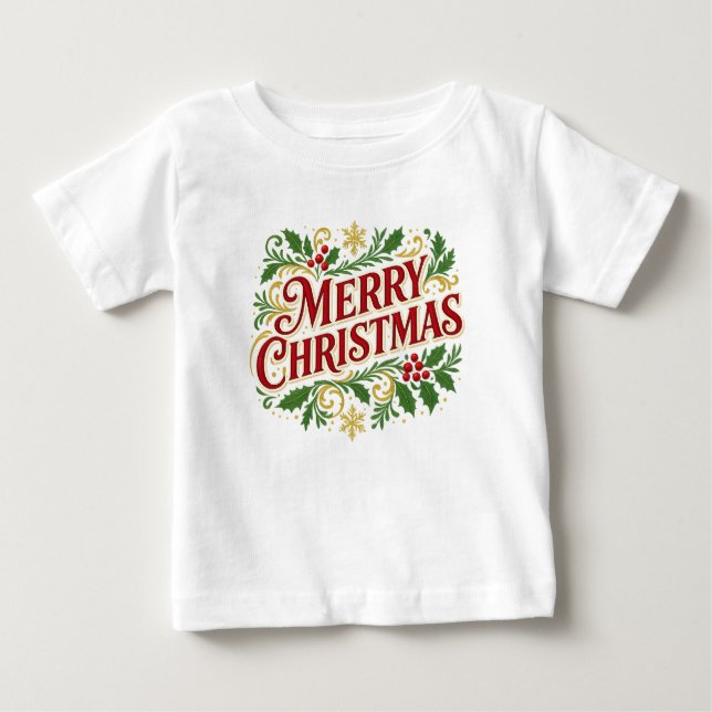 Merry Christmas T-shirt (Frente)