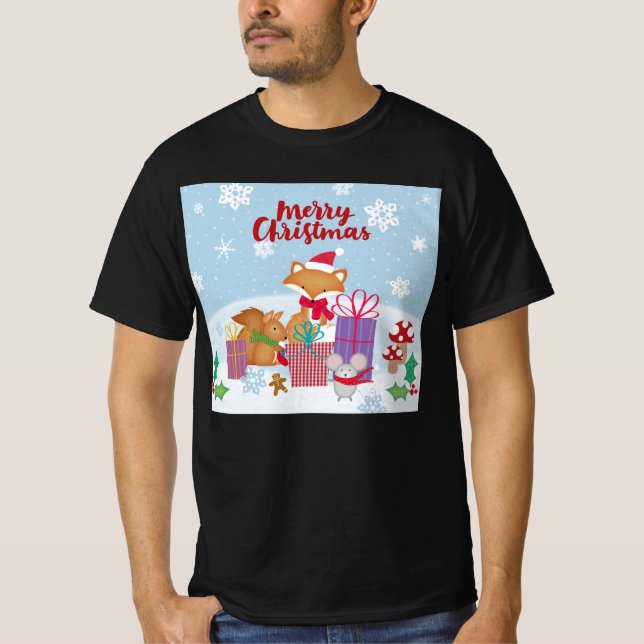 Merry Christmas T-Shirt (Frente)