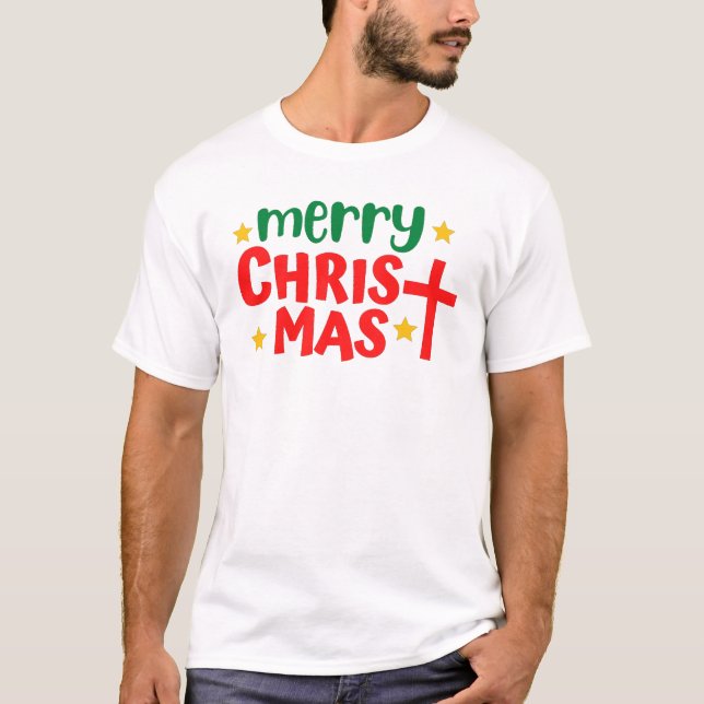 Merry Christmas T-Shirt (Frente)