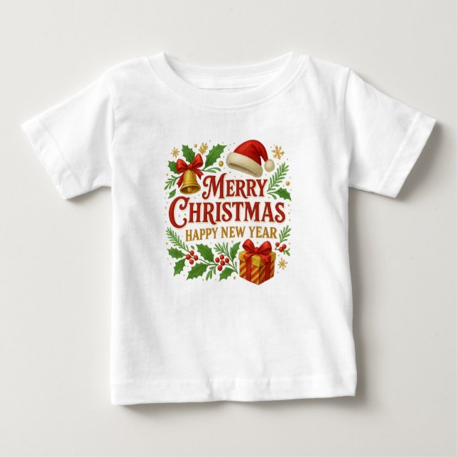 Merry Christmas T-shirt  (Frente)