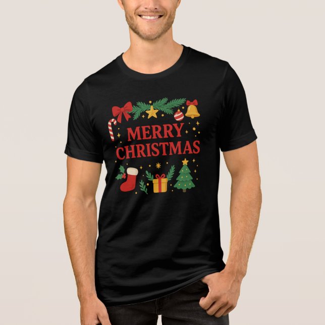 Merry Christmas T-Shirt (Frente)