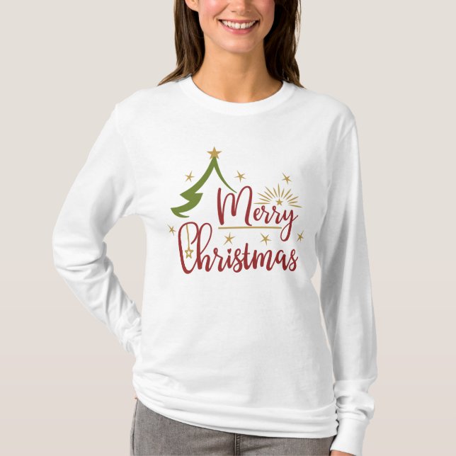 Merry Christmas T-Shirt (Frente)