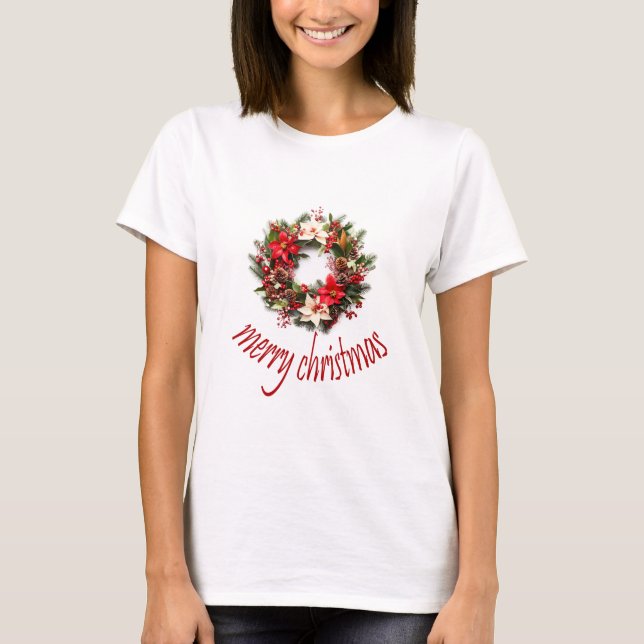 Merry Christmas T-shirt (Frente)