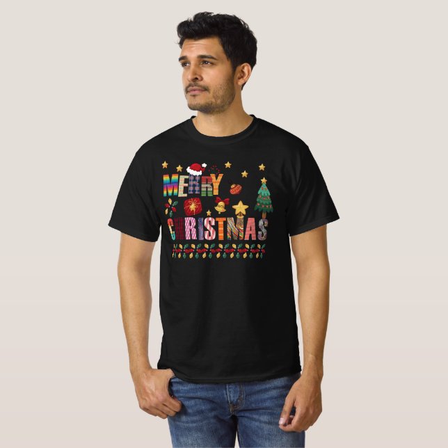 Merry Christmas T-Shirt (Frente Completa)