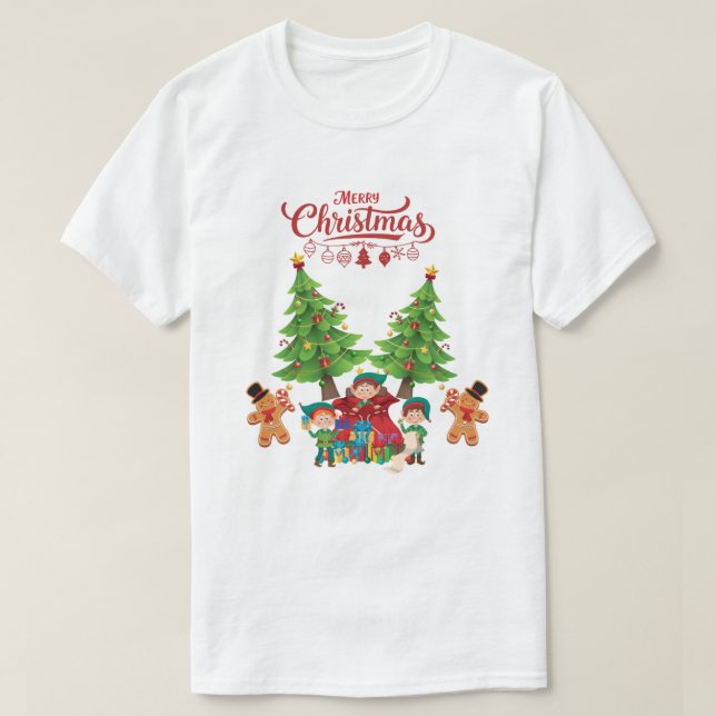 Merry Christmas T-Shirt (Frente do Design)