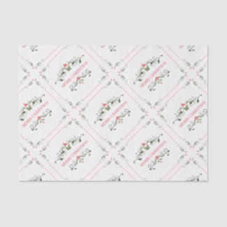 MERRY CHRISTMAS TISSUE PAPEL