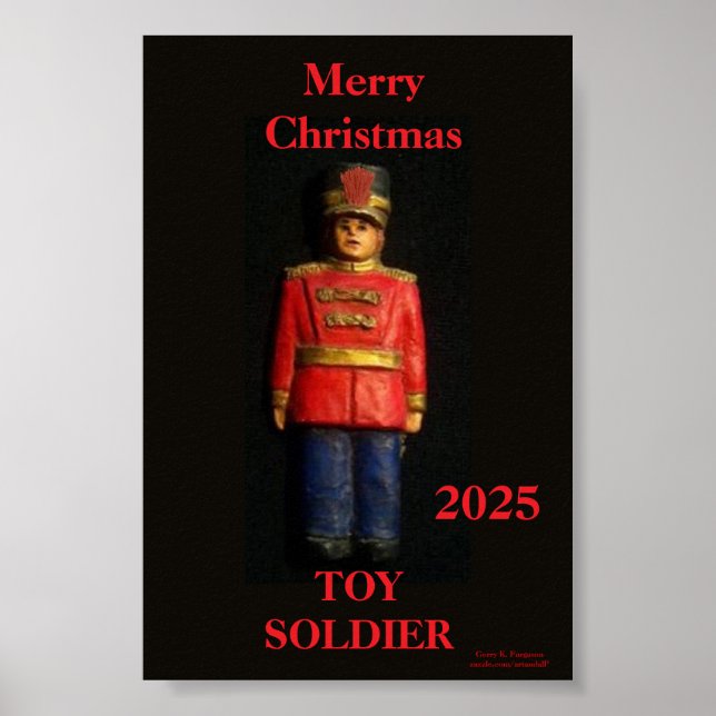 MERRY CHRISTMAS TOY SOLDIER POSTER (Frente)