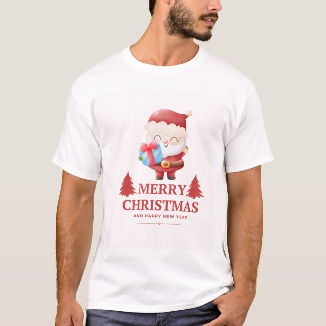 Merry natal T-Shirt (Frente)