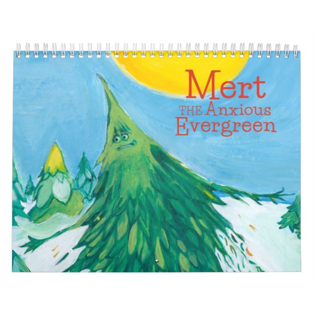 Mert o calendário verde ansioso (Capa)