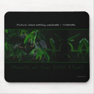 Mês da caça selvagem Mousepad
