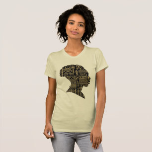 Mês da História Negra Camiseta da Cultura Africa