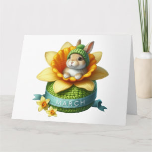 Mês do Cartão de Aniversário de Março