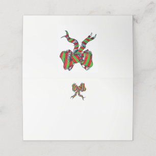 Mesa Cartão de Arco de Natal