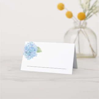 Mesa Cartão de casado ou de lugar para eventos Blue hyd