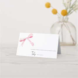 Mesa Cartão de Casamento floral de Friso