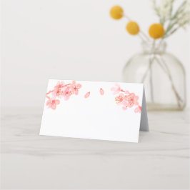 Mesa cartão de depósito cor-de-rosa