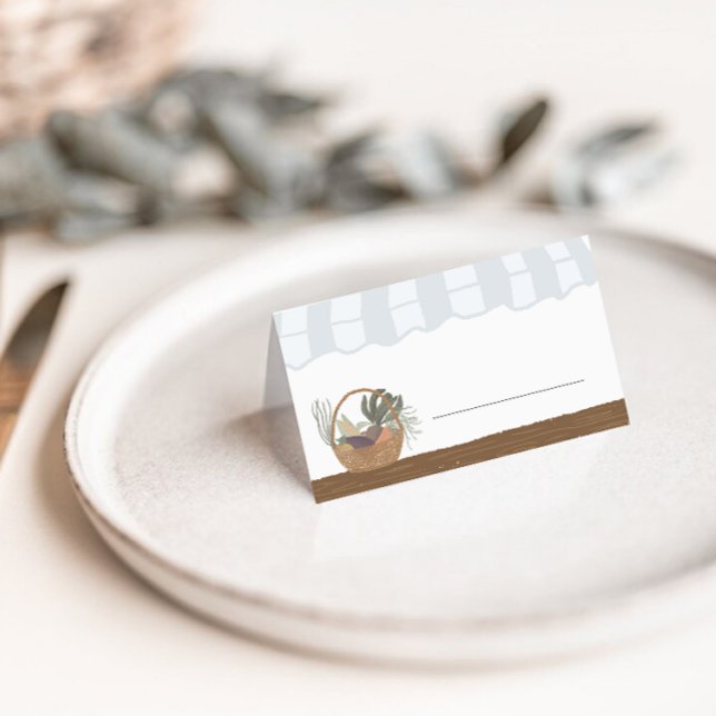 Mesa Cartão de encher o mercado do agricultor (Criador carregado)