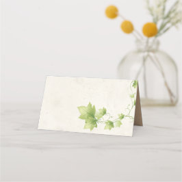 Mesa Cartão de Lugar Dobrado para o Casamento de Ivy