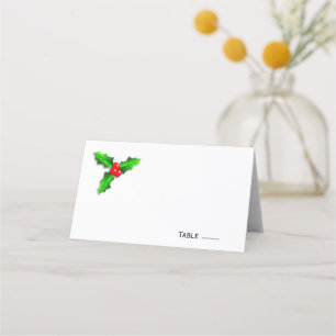 Mesa Cartão de lugar para assentos de Natal