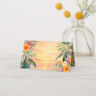 Mesa Cartão de ponto de Janto do ensaio solar tropical