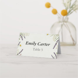 Mesa Cartão de Sessão Rustic Cottagecore