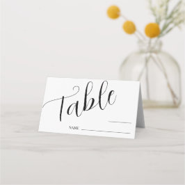 Mesa Cartão Local com Número Mínimo de Tabela de Casame