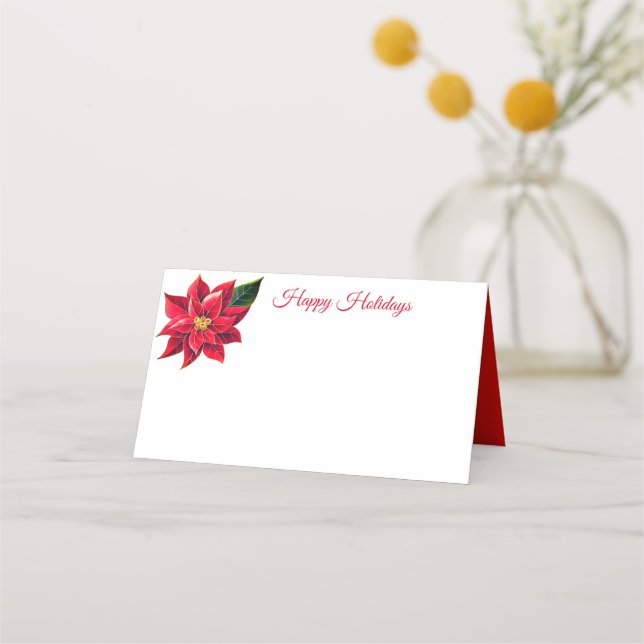 Mesa Cartão Local do Nome de Natal (Frente)