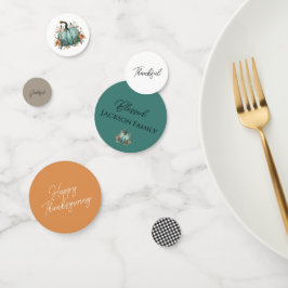 Mesa de Aquarelas Russo Azul Pumpkin Confetti