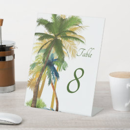 Mesa de Casamento de Palm Tree Beach
