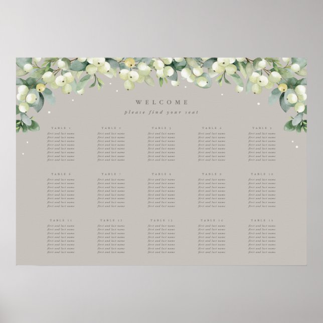 Mesa de Gráfico 8 com 28x20" e 15 Poster (Frente)