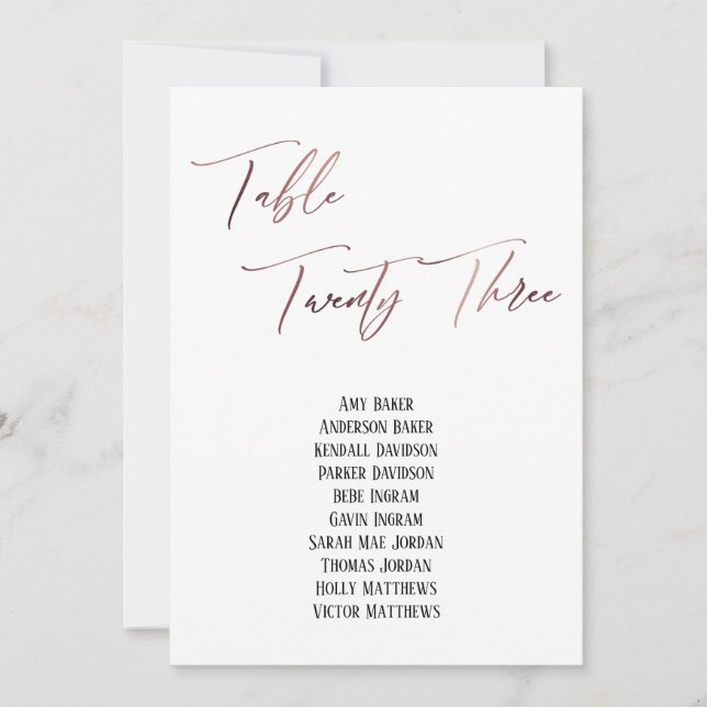 Mesa Dourada Casual Rosa Vinte e Três Quadros (Frente)