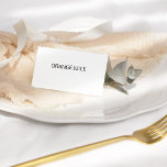 Mesa na moda Caligrafia Comida Etiquetas de bufê<br><div class="desc">Elevem seu evento com essas etiquetas de Comida de Buffet de caligrafia elegantes e números de tabela. Projetadas com um toque minimalista, mas sofisticado, estas placas apresentam uma bela caligrafia em estilo script que adiciona um charme de eterno a qualquer configuração. Perfeito para casamentos, chás de panela, chás de fraldas...</div>