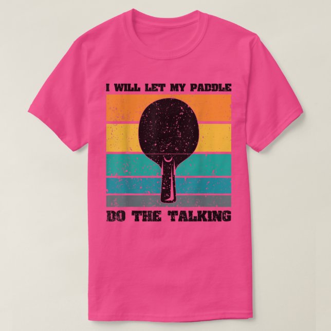 Mesa Ping Ping Ping Pong - T-Shirt (Frente do Design)