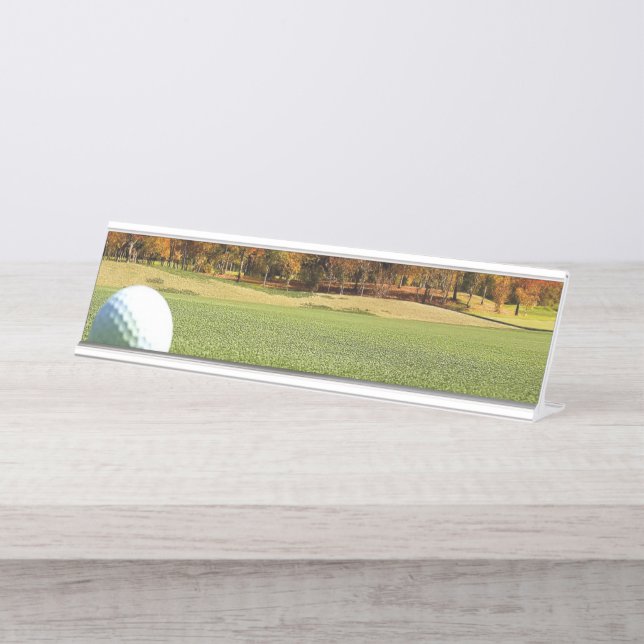 Mesa Placa de nome do Office Desk (Frente)