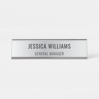Mesa Placa de Nome Personalizada | Placa de Nome de Mes