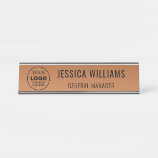 Mesa Placa de Nome Personalizada | Placa de Nome de Mes