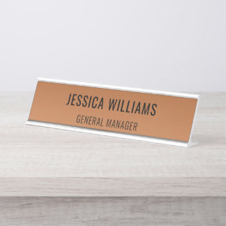 Mesa Placa de Nome Personalizada | Placa de Nome de Mes