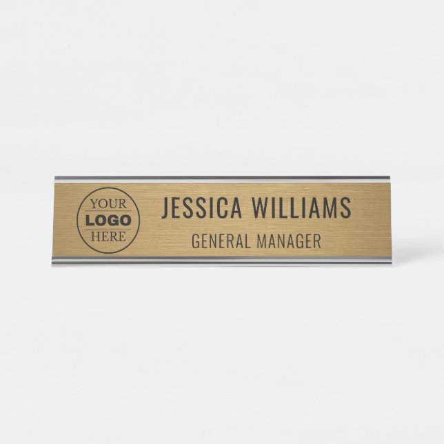 Mesa Placa de Nome Personalizada | Placa de Nome de Mes (Frente)