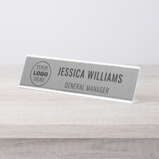 Mesa Placa de Nome Personalizada | Placa de Nome de Mes