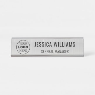 Mesa Placa de Nome Personalizada | Placa de Nome de Mes