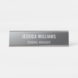 Mesa Placa de Nome Personalizada | Placa de Nome de Mes
