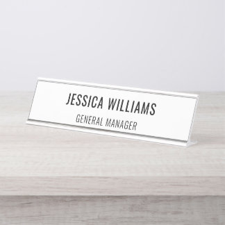 Mesa Placa de Nome Personalizada | Placa de Nome de Mes