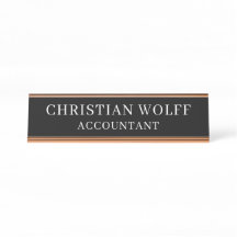 Placa Personalizada Executiva, Sinal de Escritório